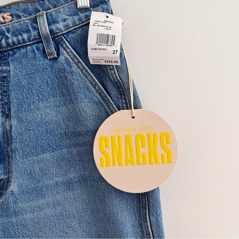 MOTHER High Rise Light Blue Jeans - Picture 5 of 11